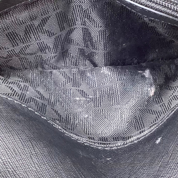 Michael Kors Purse Cynthia Clutch Crossbody Shoulder Saffiano Leather 30S6TCYC3L - Picture 8 of 9